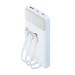 RivaCase Портативний зарядний пристрій Rivacase, 10000 mA, RIVAPOWER VA2211 (White)
