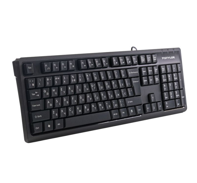 A4Tech Клавіатура A4Tech Fstyler FKS12 (Black), USB, колір чорний