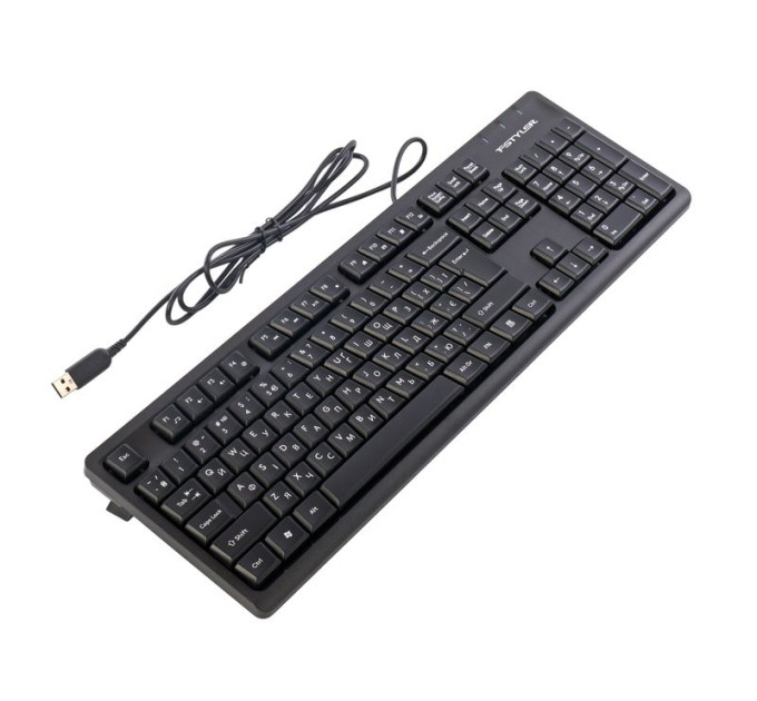 A4Tech Клавіатура A4Tech Fstyler FKS12 (Black), USB, колір чорний