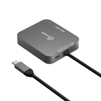 Багатопортовий мультиадаптер J5create JCD3191-N, USB Type-C 5-в-1 білий