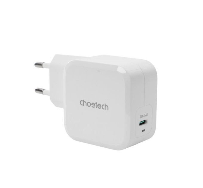 Choetech Мережевий зарядний пристрій Choetech PD8007-EU-WH, USB-С