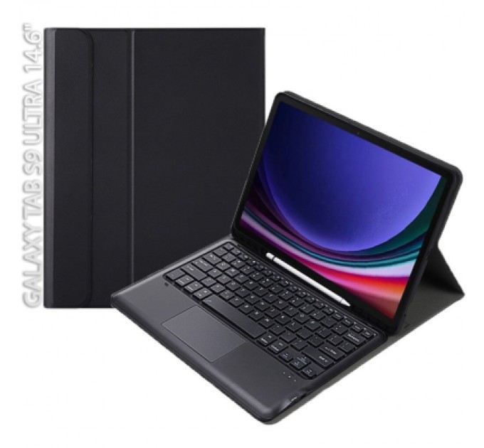 BeCover Чохол до планшета BeCover Keyboard+TouchPad Samsung Tab S9 Ultra 5G (SM-X910/SM-X916B) 14.6" Black (712367)