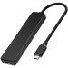 Choetech Адаптер Choetech HUB-M80-BK, USB Type-C 5-в-1