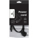 Cablexpert Кабель силовий Cablexpert PC-186-ML12-0.5M , довжина 0,5 м, сертифікований VDE, з заземленням, 3 *0.75 мм кв