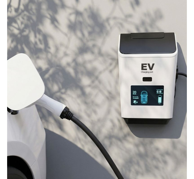 EnerGenie Зарядний кабель для електромобіля  Energenie EV-T2MF-22KW-8M