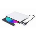 Gembird Зовнiшній DVD Gembird DVD-USB-03-BW,  USB3.0, бiлий