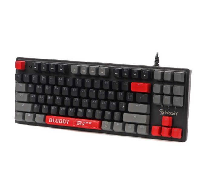 Bloody Механічна ігрова клавіатура Bloody S310N (Energy Red), USB, чорний