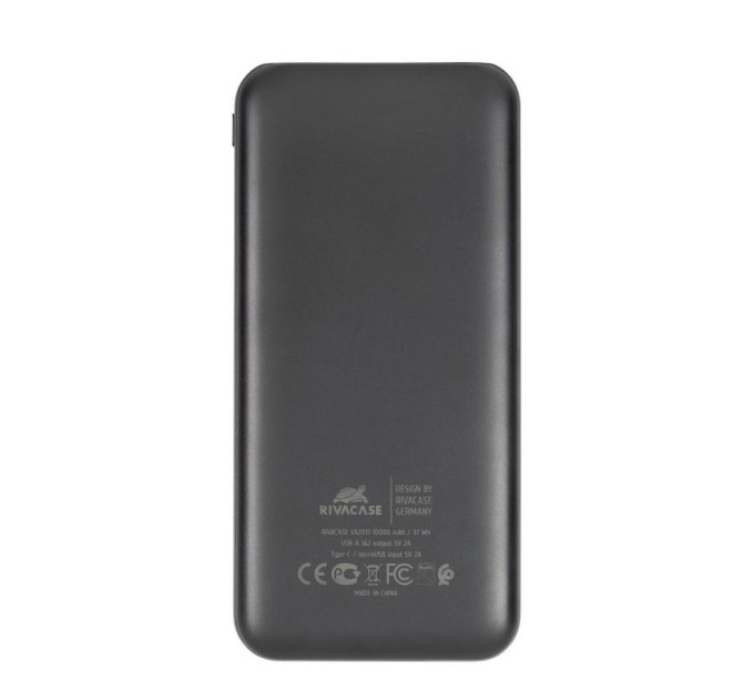 RivaCase Портативний зарядний пристрій Rivacase, 10000 mA, RIVAPOWER VA2031 (Black)