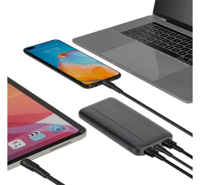 RivaCase Портативний зарядний пристрій Rivacase, 10000 mA, RIVAPOWER VA2031 (Black)