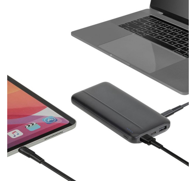RivaCase Портативний зарядний пристрій Rivacase, 10000 mA, RIVAPOWER VA2031 (Black)