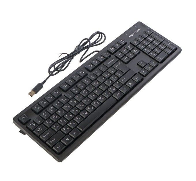 A4Tech Клавіатура A4Tech Fstyler FK12 (Black), USB, колір чорний