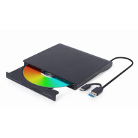Зовнiшній DVD Gembird DVD-USB-03, USB3.0 Зовнiшній DVD Gembird DVD-USB-03, USB3.0