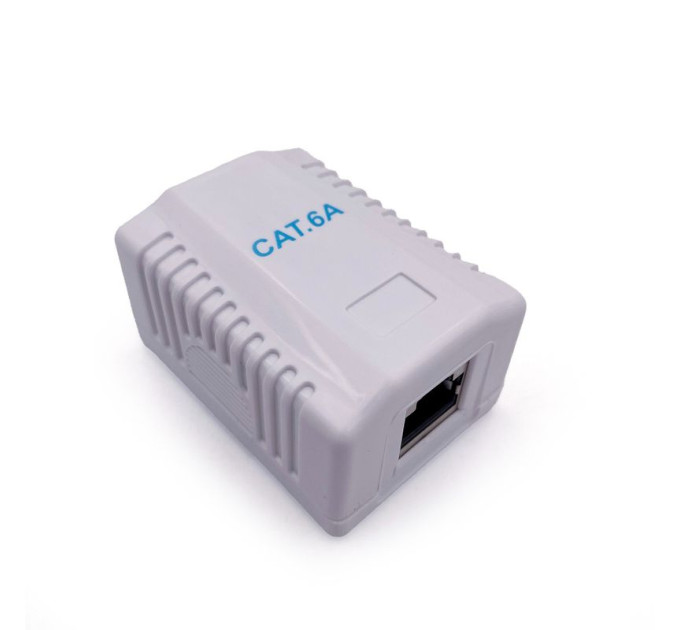 Cablexpert Розетка NCAC-1F6A-01, з мережевим роз'ємом категорії 6A