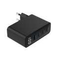Gembird Мережевий зарядний пристрій Gembird TA-UC-PDQC100LCD-01-BK 100W