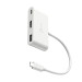 J5create Багатопортовий мультиадаптер J5create JCA379EW-N, USB Type-C 3-в-1 білий