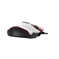 Миша ігрова A4Tech ES7 (Panda White), чорно-біла