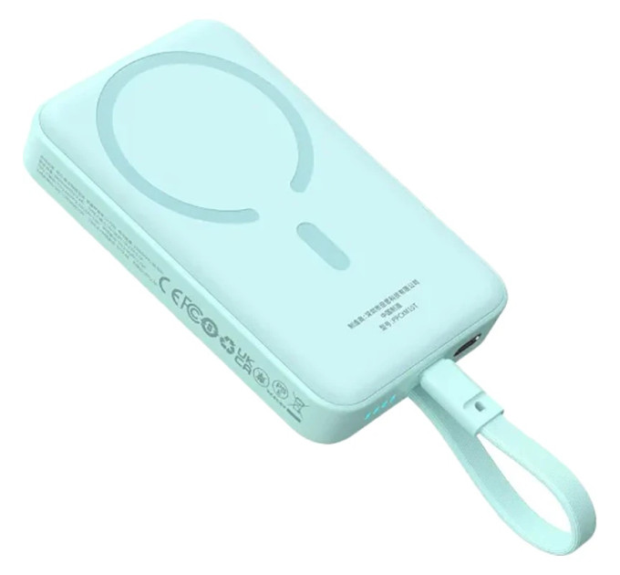 Baseus Універсальна мобільна батарея Baseus Magnetic Mini 10000mAh, 30W Blue (P1002210B333-00)