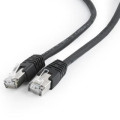 Патч корд Cablexpert PP6-0.5M/BK, FTP, категорія. 6, литий,  50u" штекер із фіксатором,0.5M, чорний