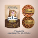 Club 4 Paws Вологий корм для кішок Club 4 Paws Paws Selection Преміум Шматочки з куркою та телятиною в соусі 80 г (4820215368018)