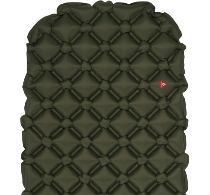 Highlander Туристичний килимок Highlander Nap-Pak Inflatable Sleeping Mat PrimaLoft 5 cm Olive (AIR072-OG) (930481)