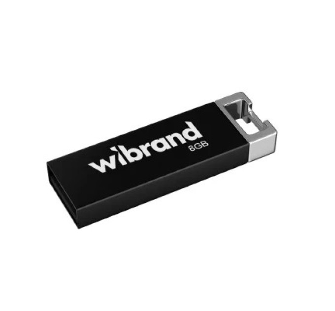 Wibrand USB флеш накопичувач Wibrand 8GB Chameleon Black USB 2.0 (WI2.0/CH8U6B)
