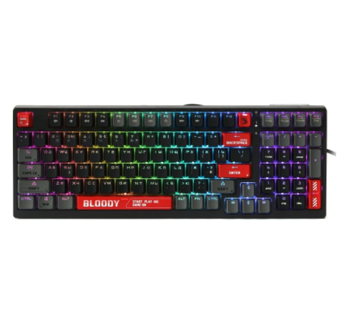 Клавіатура A4Tech Bloody S98 RGB BLMS Red USB Bloody Red (4711421991674)