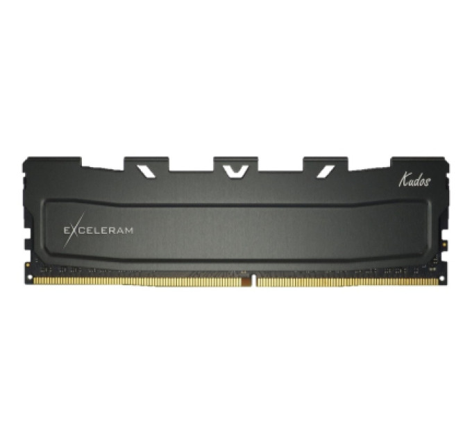 eXceleram Модуль пам'яті для комп'ютера DDR4 16GB 3200 MHz Black Kudos eXceleram (EKBLACK4163216X)
