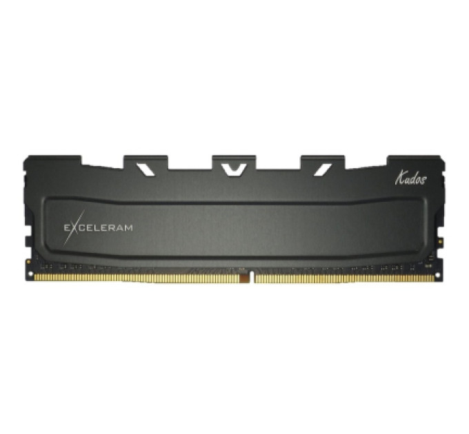 Модуль пам'яті для комп'ютера DDR4 16GB 3200 MHz Black Kudos eXceleram (EKBLACK4163222X)