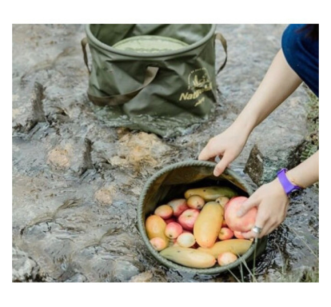 Naturehike Відро складне Naturehike ПВХ NH20SJ040 20 л світло-коричневий (6927595764633)