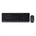 A4Tech Fstyler FG1010, комплект бездротовий клавіатура з мишою, чорний+сірий колір