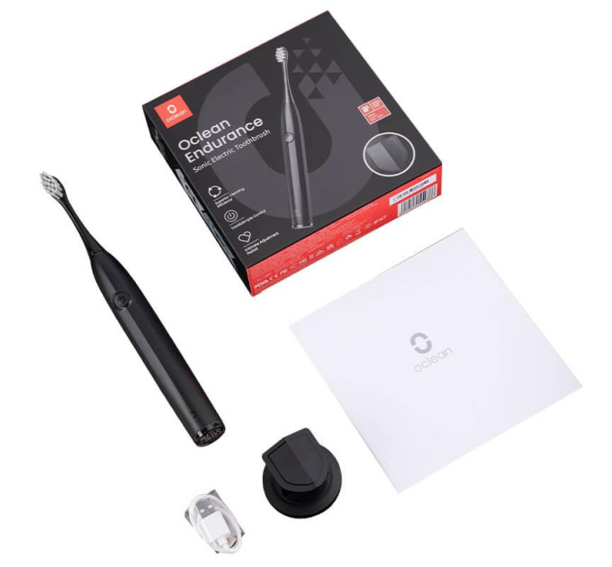 Oclean Розумна зубна електрощітка Oclean Endurance Electric Toothbrush Black (6970810552386)