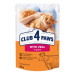 Club 4 Paws Вологий корм для кішок Club 4 Paws Для дорослих котів з телятиною в соусі 85 г (4820269143012)