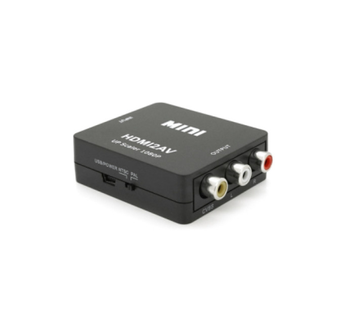 Voltronic Перехідник HDMI F to 3xRCA F AV 720P/1080P black Voltronic (YT-CM-HDMI/AV-B)