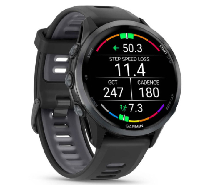 Garmin Смарт-годинник Garmin Forerunner 970, Black/Amp Yellow, GPS (010-02969-10)