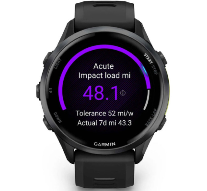 Garmin Смарт-годинник Garmin Forerunner 970, Black/Amp Yellow, GPS (010-02969-10)
