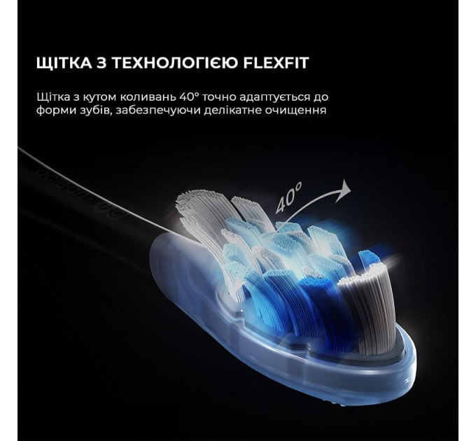 Oclean Електрична зубна щітка Oclean X Ultra 20 Electric Toothbrush Black