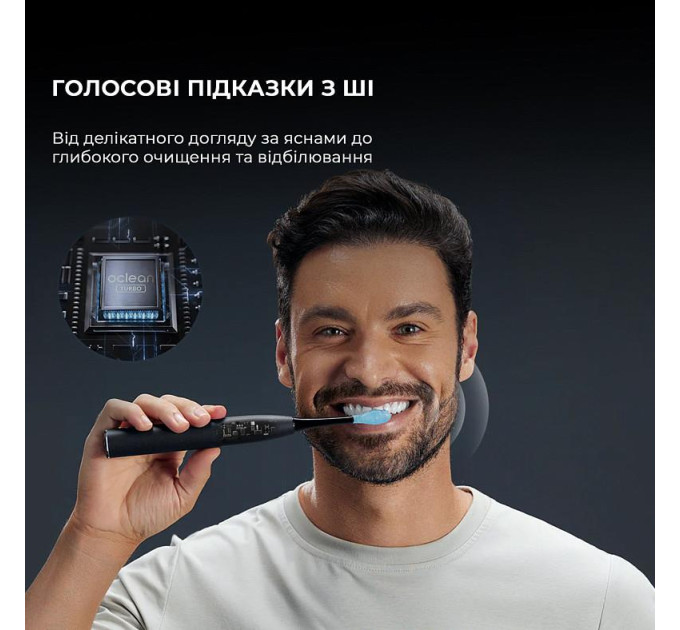 Oclean Електрична зубна щітка Oclean X Ultra 20 Electric Toothbrush Black