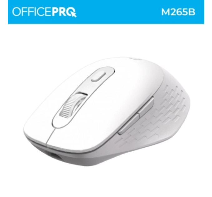 Мишка OfficePro M265W Wireless/Bluetooth Silent Click White (M265W)