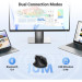 Мишка Ugreen M751 Wireless/Bluetooth Black (45792)