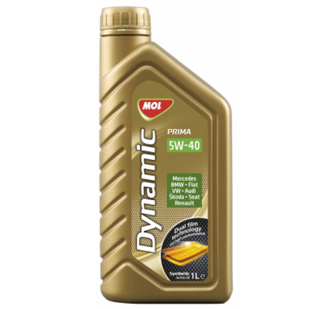 MOL Моторна олива MOL Dynamic Prima 5W-40 API SN/CF 1л (13301136)