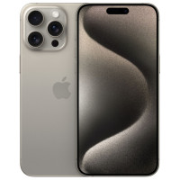 Мобільний телефон Apple iPhone 15 Pro Max 256Gb Natural Titaniume Sim (REFA) BREEZY (2AMU683)