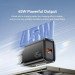 Зарядний пристрій Essager USB-A QC3.0 45W black (ECT45W-RPB01-Z)