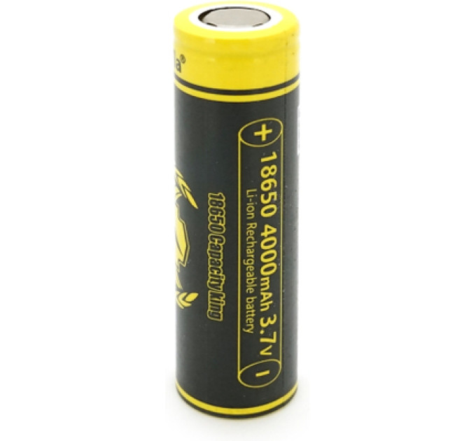 Liitokala Акумулятор 18650 4000mah (3800-4000mah), 3.7V(2.75-4.2V) Liitokala (King-4000)