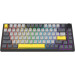 Ajazz Клавіатура Ajazz AK820 Sea Salt Switch RGB USB-C UA Black (AK820-SS-BGY)
