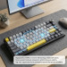 Ajazz Клавіатура Ajazz AK820 Sea Salt Switch RGB USB-C UA Black (AK820-SS-BGY)