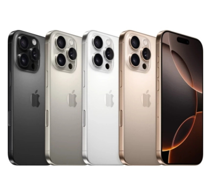 Мобільний телефон Apple iPhone 16 Pro 256Gb eSim Natural Titanium (Grade A) USED (iP16Pr2eNaT_A)