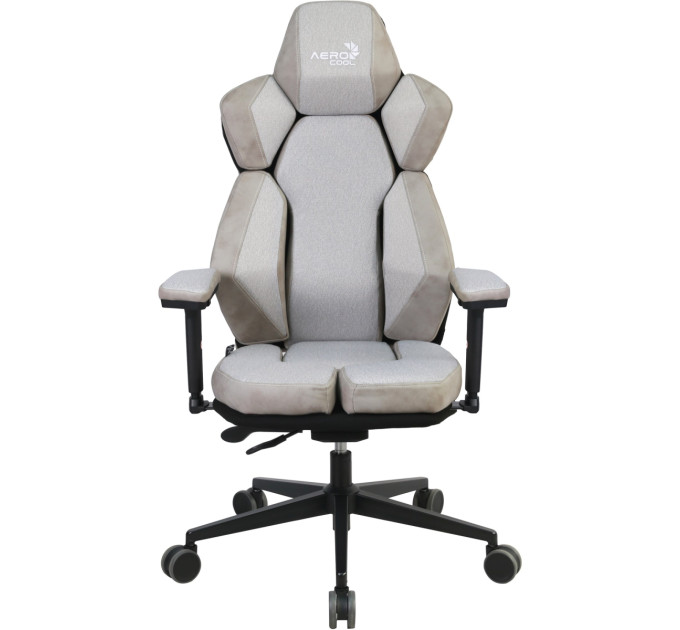 Крісло для геймерів AeroCool XTAL Loft Air Light Grey (TEGC-2100104.41)