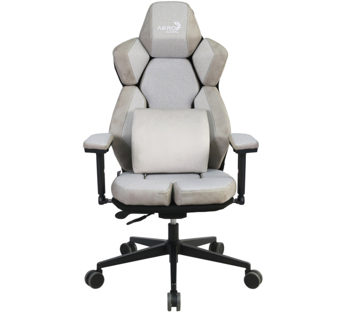 Крісло для геймерів AeroCool XTAL Loft Air Light Grey (TEGC-2100104.41)