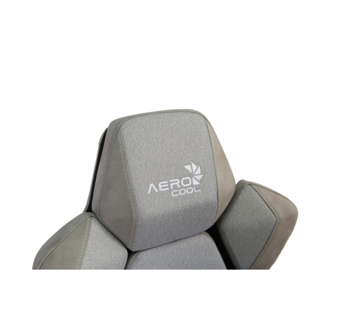 Крісло для геймерів AeroCool XTAL Loft Air Light Grey (TEGC-2100104.41)