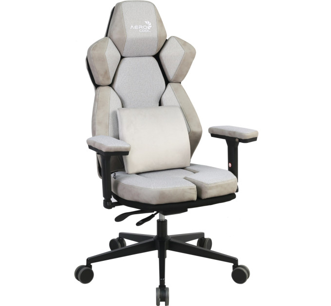 Крісло для геймерів AeroCool XTAL Loft Air Light Grey (TEGC-2100104.41)